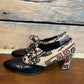 Vintage Beth’s Black Oxford Pumps sz 7.5AA